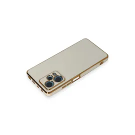 Newface Xiaomi Redmi Note 12 Pro Plus Kılıf Volet Silikon - Beyaz