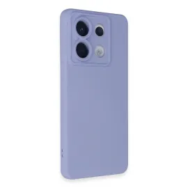 Newface Xiaomi Redmi Note 13 Pro 5G Kılıf Nano Içi Kadife Silikon - Lila