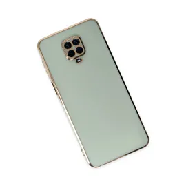 Newface Xiaomi Redmi Note 9 Pro Kılıf Volet Silikon - Açık Yeşil