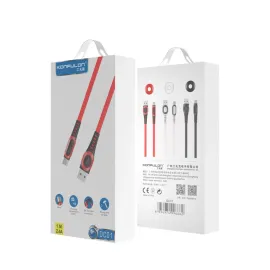 Konfulon Dc01 Süper Hızlı Micro Usb Kablo 1M 2.4A - Kırmızı