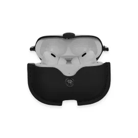 Newface Airpods Pro 2 (2.nesil) Çanta Deri Kılıf - Siyah