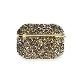 Newface Airpods Pro 2 (2.nesil) Luz Taşlı Kılıf - Siyah