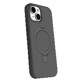 Newface Apple Iphone 15 Plus Regal Magsafe Standlı Kapak - Titan Gri