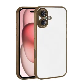 Newface Apple Iphone 17 Razer Lensli Silikon - Çöl Titanyum