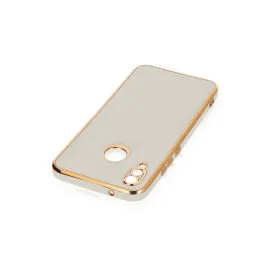 Newface Huawei P20 Lite Kılıf Volet Silikon - Beyaz