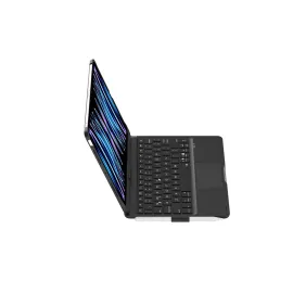 Newface iPad Pro 11 (2024) F11 ATS Kılıf Magic Dönen Klavyeli Tablet Kılıf - Siyah