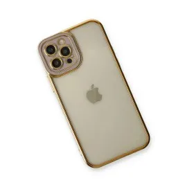 Newface Iphone 12 Pro Max Kılıf Liva Lens Silikon - Lila