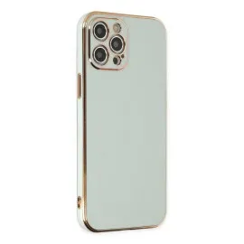 Newface Iphone 12 Pro Max Kılıf Volet Silikon - Açık Yeşil