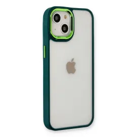 Newface Iphone 14 Plus Kılıf Dora Kapak - Haki Yeşil