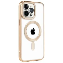 Newface Iphone 14 Pro Kılıf Kronos Magsafe Kapak - Gold