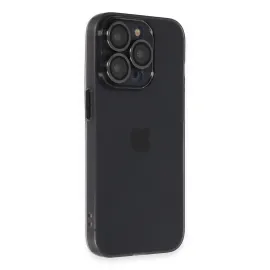 Newface Iphone 14 Pro Kılıf Luko Lens Silikon - Siyah