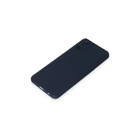 Newface Realme 7 Pro Kılıf Nano Içi Kadife Silikon - Lacivert