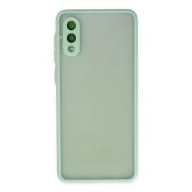 Newface Samsung Galaxy A02 Kılıf Montreal Silikon Kapak - Turkuaz