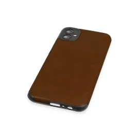 Newface Samsung Galaxy A04E Kılıf Loop Deri Silikon - Kahverengi
