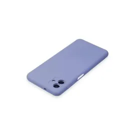 Newface Samsung Galaxy A04E Kılıf Nano Içi Kadife Silikon - Lila
