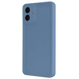 Newface Samsung Galaxy A07 Viera Silikon - Mavi