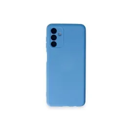 Newface Samsung Galaxy A14 4G Kılıf Nano Içi Kadife Silikon - Mavi
