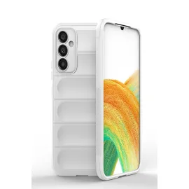 Newface Samsung Galaxy A25 5G Kılıf Optimum Silikon - Krem