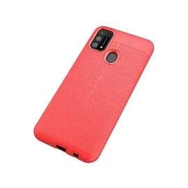 Newface Samsung Galaxy M31 Kılıf Auto Focus Kapak - Kırmızı