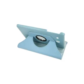 Newface Samsung Galaxy T560 Tab E 9.7 Kılıf 360 Tablet Deri Kılıf - Turkuaz