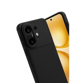 Newface Vivo X200 Fe Auto Focus Karbon Kapak - Siyah
