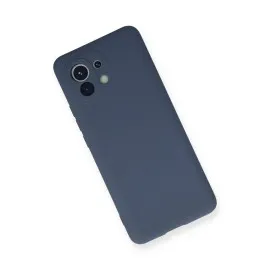Newface Xiaomi Mi 11 Kılıf Nano Içi Kadife Silikon - Gri