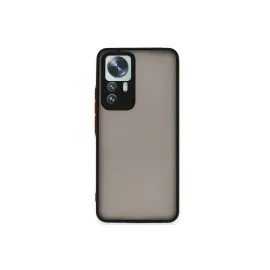 Newface Xiaomi Mi 12T Pro Kılıf Montreal Silikon Kapak - Siyah