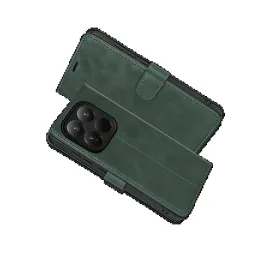 Newface Xiaomi Mi 15T Trend S Plus Kapaklı Kılıf - Yeşil