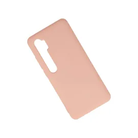 Newface Xiaomi Mi Note 10 Lite Kılıf Nano Içi Kadife Silikon - Pudra