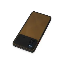 Newface Xiaomi Poco X4 Pro 5G Kılıf Montreal Silikon Kapak - Siyah