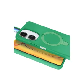 Newface Xiaomi Redmi 13C Regal Magsafe Standlı Kapak - Yeşil