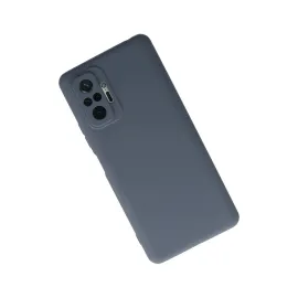 Newface Xiaomi Redmi Note 10 Pro Kılıf Nano Içi Kadife Silikon - Gri