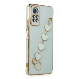 Newface Xiaomi Redmi Note 12 Pro 4G Kılıf Esila Silikon - Su Yeşili