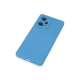 Newface Xiaomi Redmi Note 12 Pro 5G Kılıf Nano Içi Kadife Silikon - Mavi
