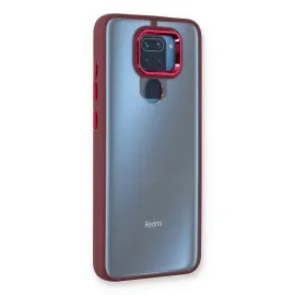 Newface Xiaomi Redmi Note 9 Kılıf Dora Kapak - Kırmızı