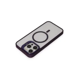 Joko Iphone 15 Pro Max Kılıf Roblox Lens Magsafe Standlı Kapak - Derin Mor