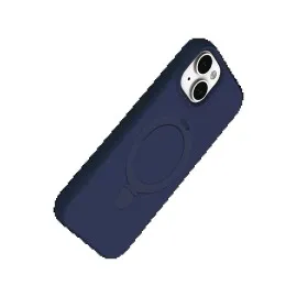 Newface Apple iPhone 15 Regal Magsafe Standlı Kapak - Lacivert