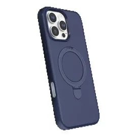 Newface Apple iPhone 16 Pro Max Regal Magsafe Standlı Kapak - Lacivert