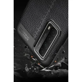 Newface Huawei P Smart 2021 Kılıf Auto Focus Kapak - Kırmızı
