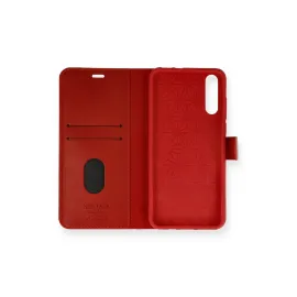 Newface Huawei P Smart S Kılıf Trend S Plus Kapaklı Kılıf - Kırmızı