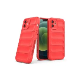 Newface Iphone 12 Kılıf Optimum Silikon - Kırmızı