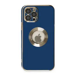 Newface Iphone 12 Pro Kılıf Store Silikon - Mavi