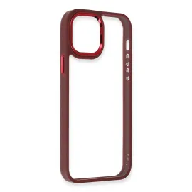 Newface Iphone 12 Pro Max Kılıf Dora Kapak - Kırmızı