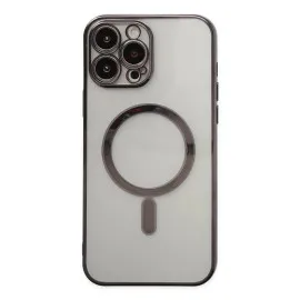 Newface Iphone 14 Pro Kılıf Magneticsafe Lazer Silikon - Siyah
