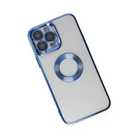 Newface Iphone 14 Pro Max Kılıf Slot Silikon - Mavi