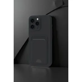 Newface Iphone 16 Plus Kılıf Kelvin Kartvizitli Silikon - Bordo