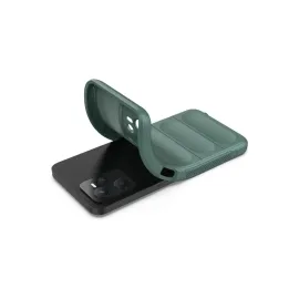 Newface Realme C35 Kılıf Optimum Silikon - Koyu Yeşil