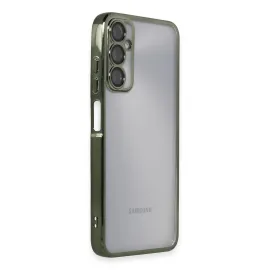 Newface Samsung Galaxy A05S Kılıf Razer Lensli Silikon - Yeşil