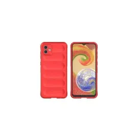Newface Samsung Galaxy A06 Kılıf Optimum Silikon - Kırmızı