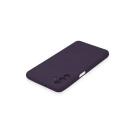 Newface Samsung Galaxy A14 4G Kılıf Nano Içi Kadife Silikon - Mor